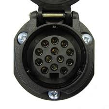 13 Pin Full Function Trailer & Caravan Towing Socket