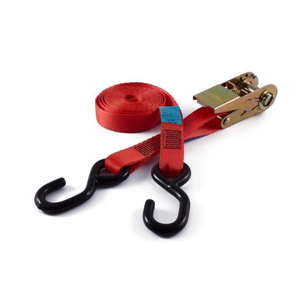 Ratchet Strap 700Kg Capacity 5 Meter Length With S Hooks