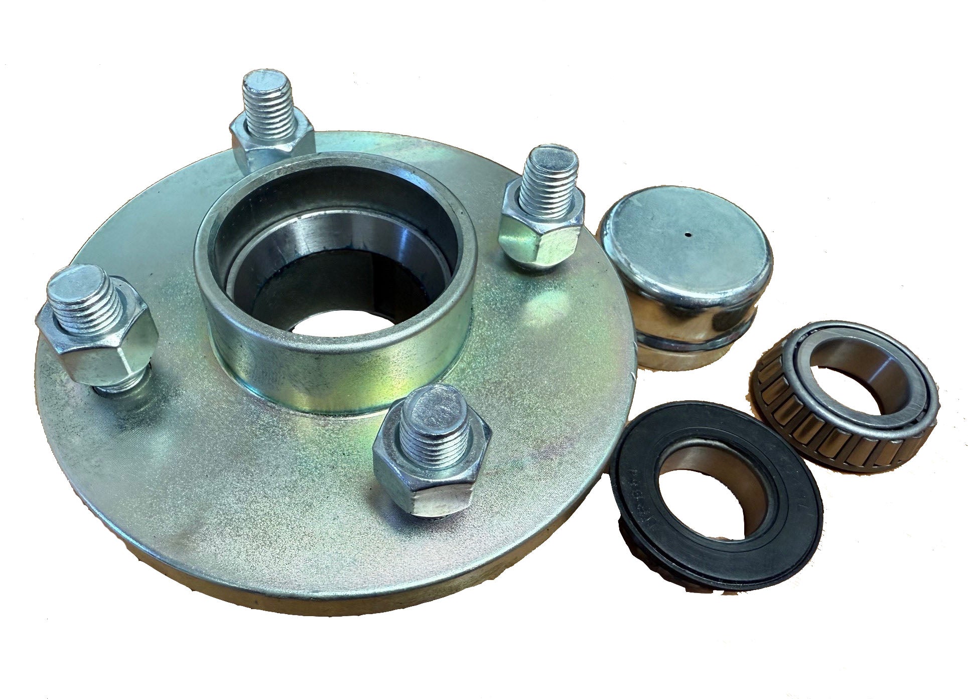 heavy duty unbraked hub 4" PCD 4 Stud