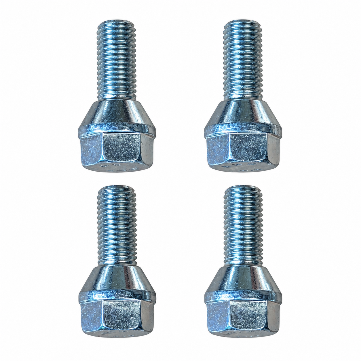 Al-Ko Unbraked Trailer Hub 4 stud 100mm PCD Alko inc M12 Conical Wheel Bolts