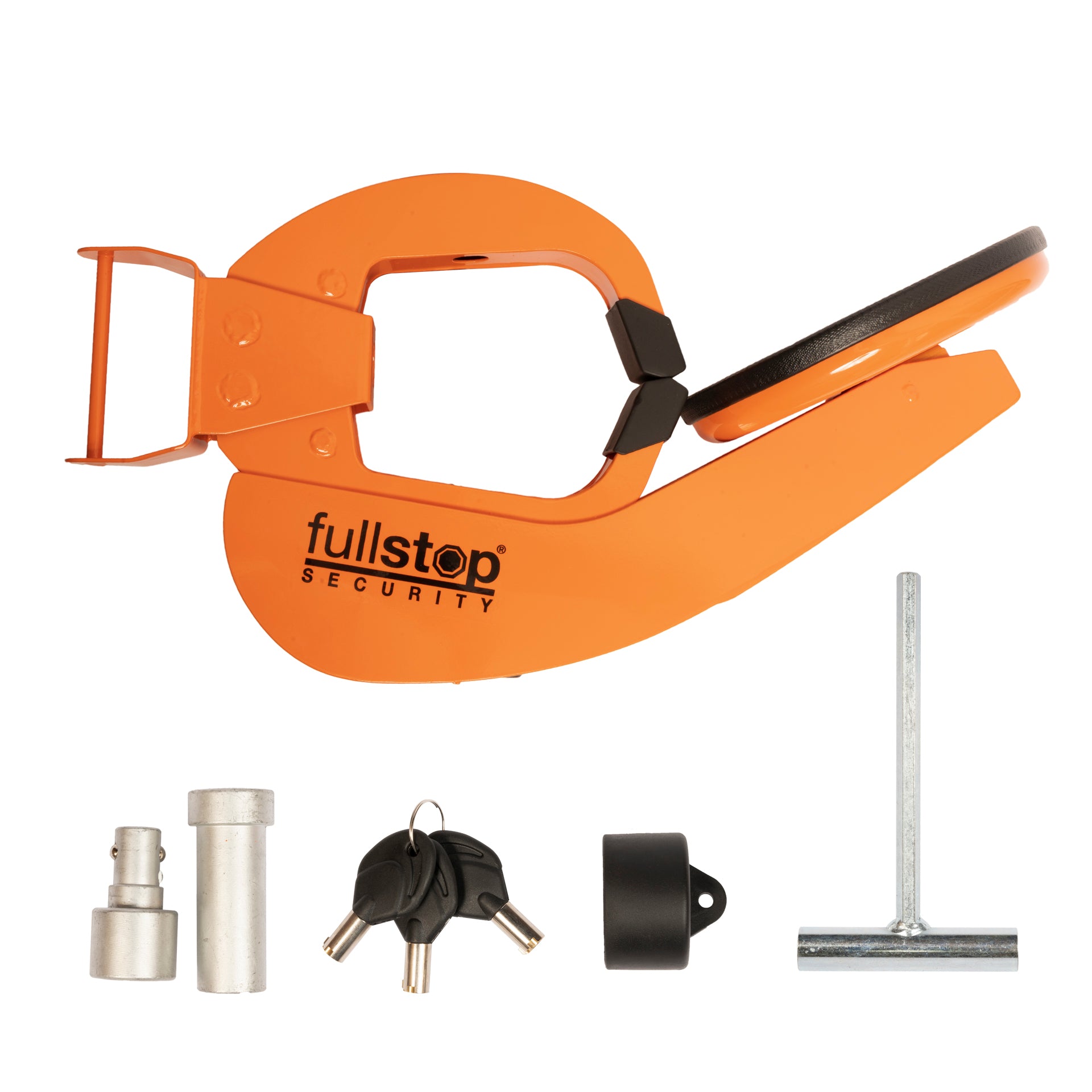 Nemesis FPC100 TRailer Wheel Clamp contents