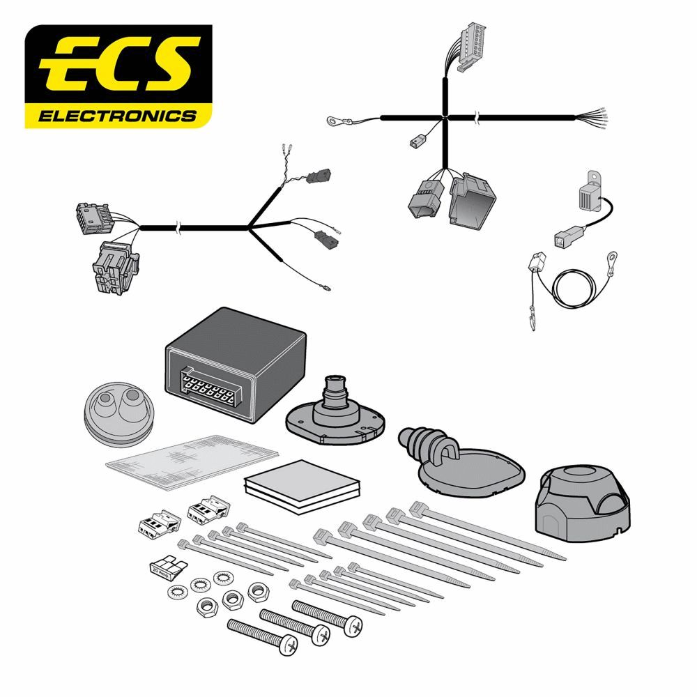 Towbar Wiring Kit 7 Pin VW Passat Estate August 2023- VW28707MU