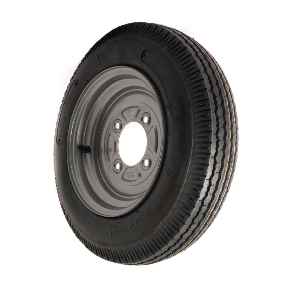 Trailer Wheel 10 Inch 4.00-10 - 4 Stud 115mm PCD 6 Ply