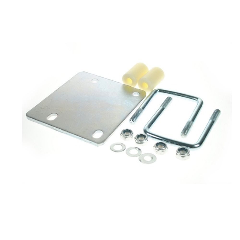 Trailer Jockey Wheel Clamp Fixing Kit for Straight Draw Bars