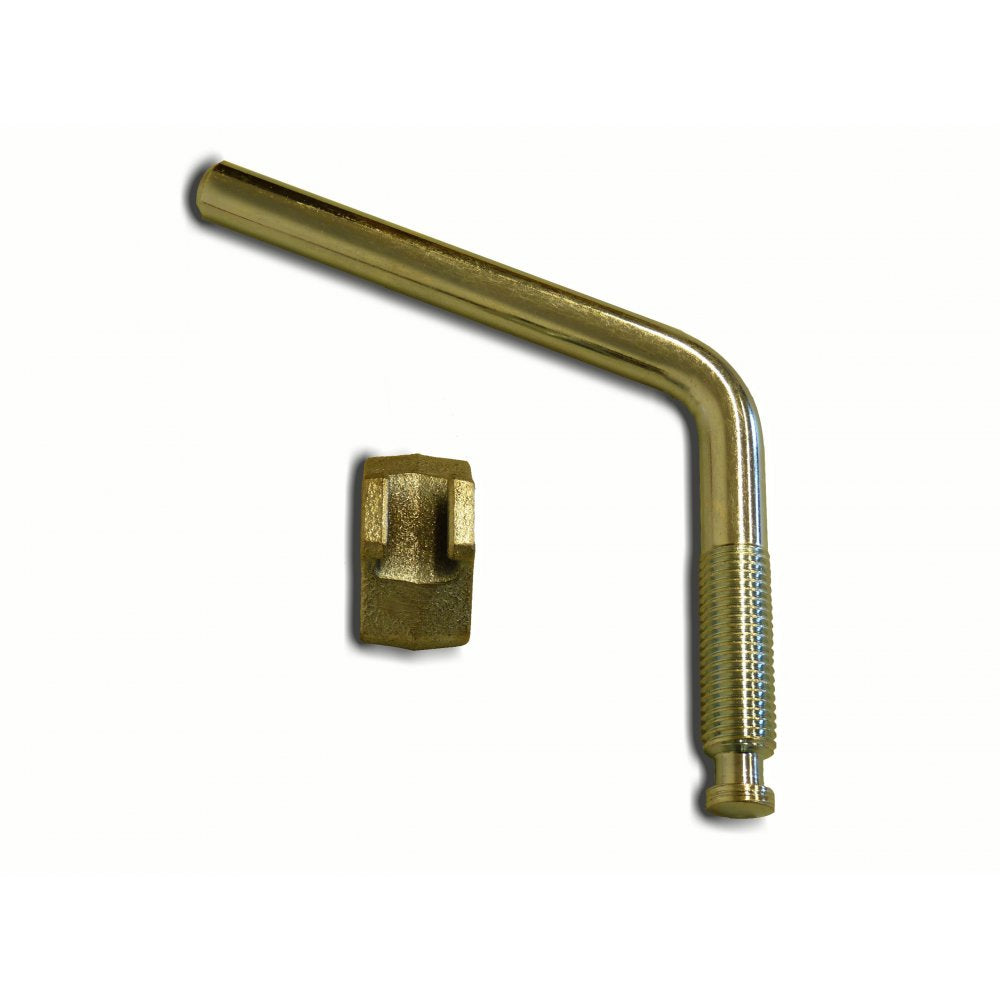 Short Length Trailer Jockey Wheel Handle with Pad