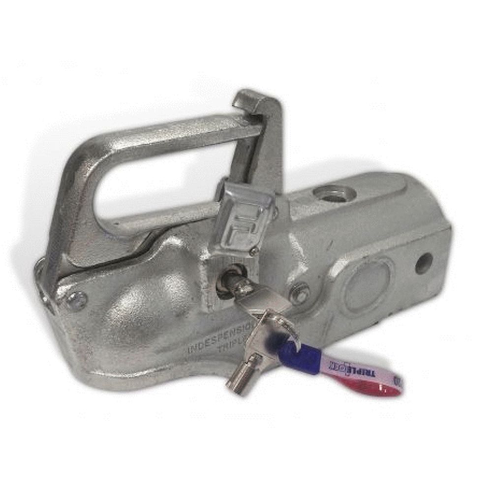 Indespension TripleLock Trailer Coupling Head for 60mm Drawtube ISCP090