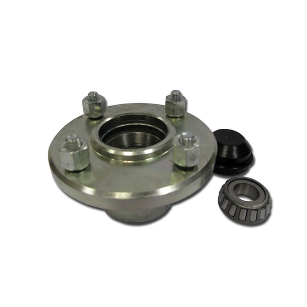 Unbraked Trailer Hub for Mini Wheels 4 Stud x 4" PCD