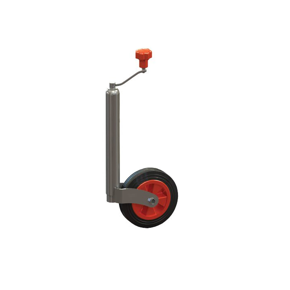 48mm Trailer / Caravan Trailer Jockey Wheel 15kg Plastic Wheel