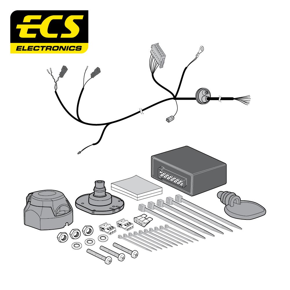Towbar Wiring Kit AU07707U AUDI A6 Saloon 07/2018 - 7 Pin