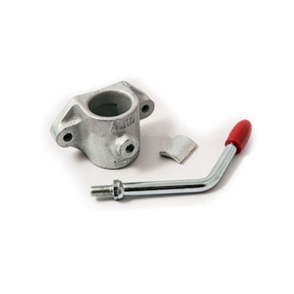 48mm Bolt On Cast Iron Clamp Alko Trailer Jockey Wheel / Prop Stand Al-Ko