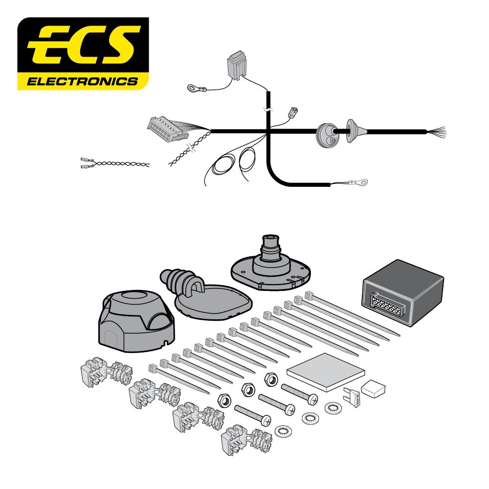 Towbar Wiring Kit BMW 3 Series Saloon 03/2019 - 7 Pin BW03107U