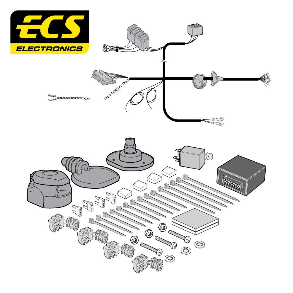 Towbar Wiring Kit BMW 3 Series Touring 03/2019 - 13 Pin BW03113U