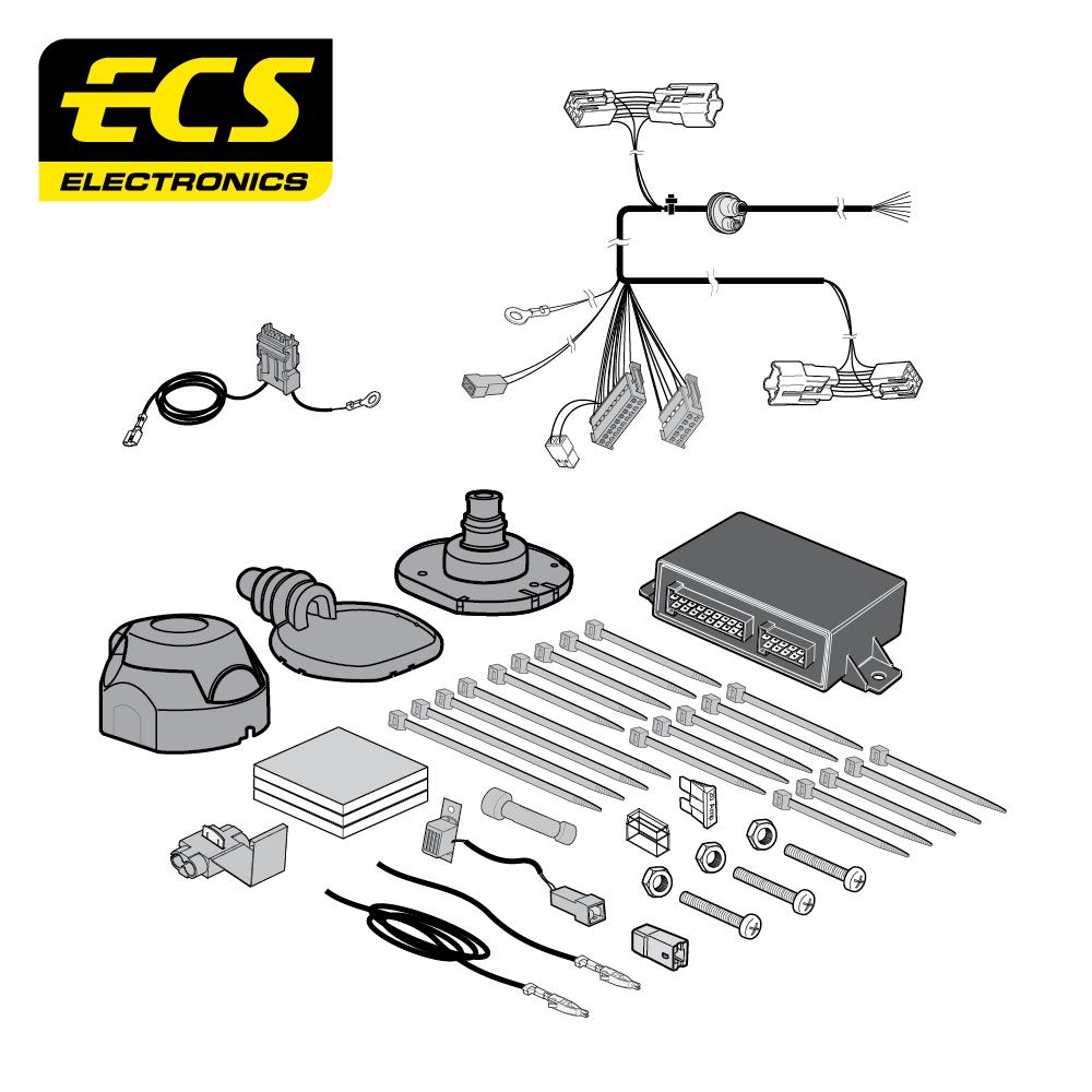 Towbar Wiring Kit VAUXHALL Antara SUV 01/2007 - 04/2011 7 Pin CH003BLU