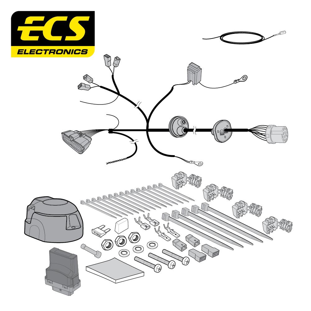 Towbar Wiring Kit CITROEN Relay Chassiscab/Motorhome 04/2014 - 06/2021 13 Pin FI05013U