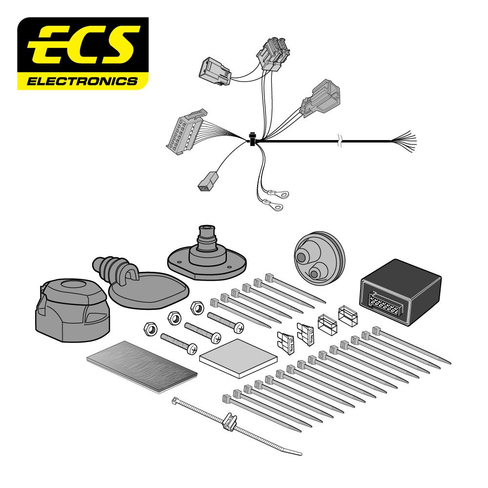 Towbar Wiring Kit FORD Kuga SUV 03/2013 - 01/2020 13 Pin FR060D1U