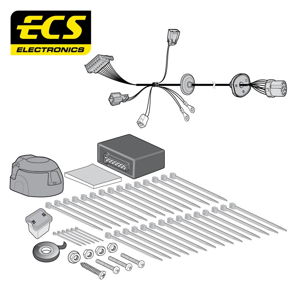 Towbar Wiring Kit FORD Transit Custom Van 10/2012 - 06/2016 13 Pin FR070H1U