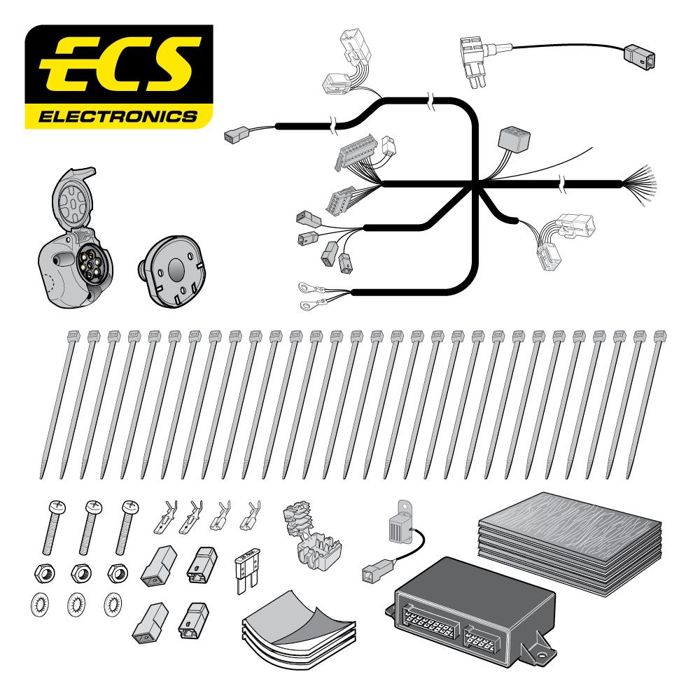 Towbar Wiring Kit HYUNDAI i30 5 door 02/2017 - 7 Pin HY09207U