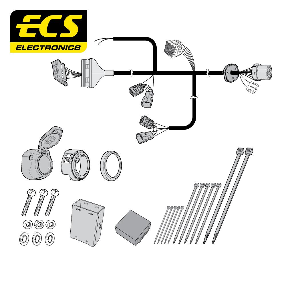 Towbar Wiring Kit ISUZU D-Max Pickup 05/2012 - 09/2020 13 Pin IS01313U