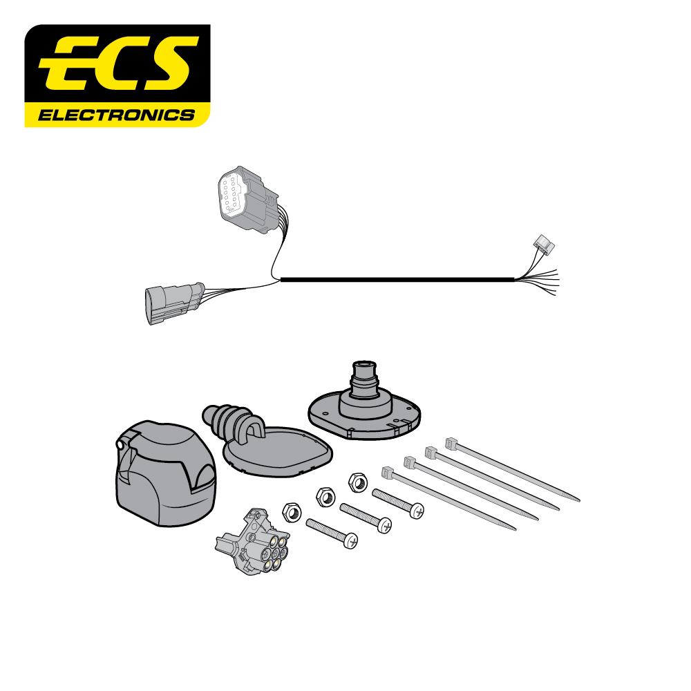 Towbar Wiring Kit IVECO Daily Van 05/2014 - 7 Pin IV005BLU
