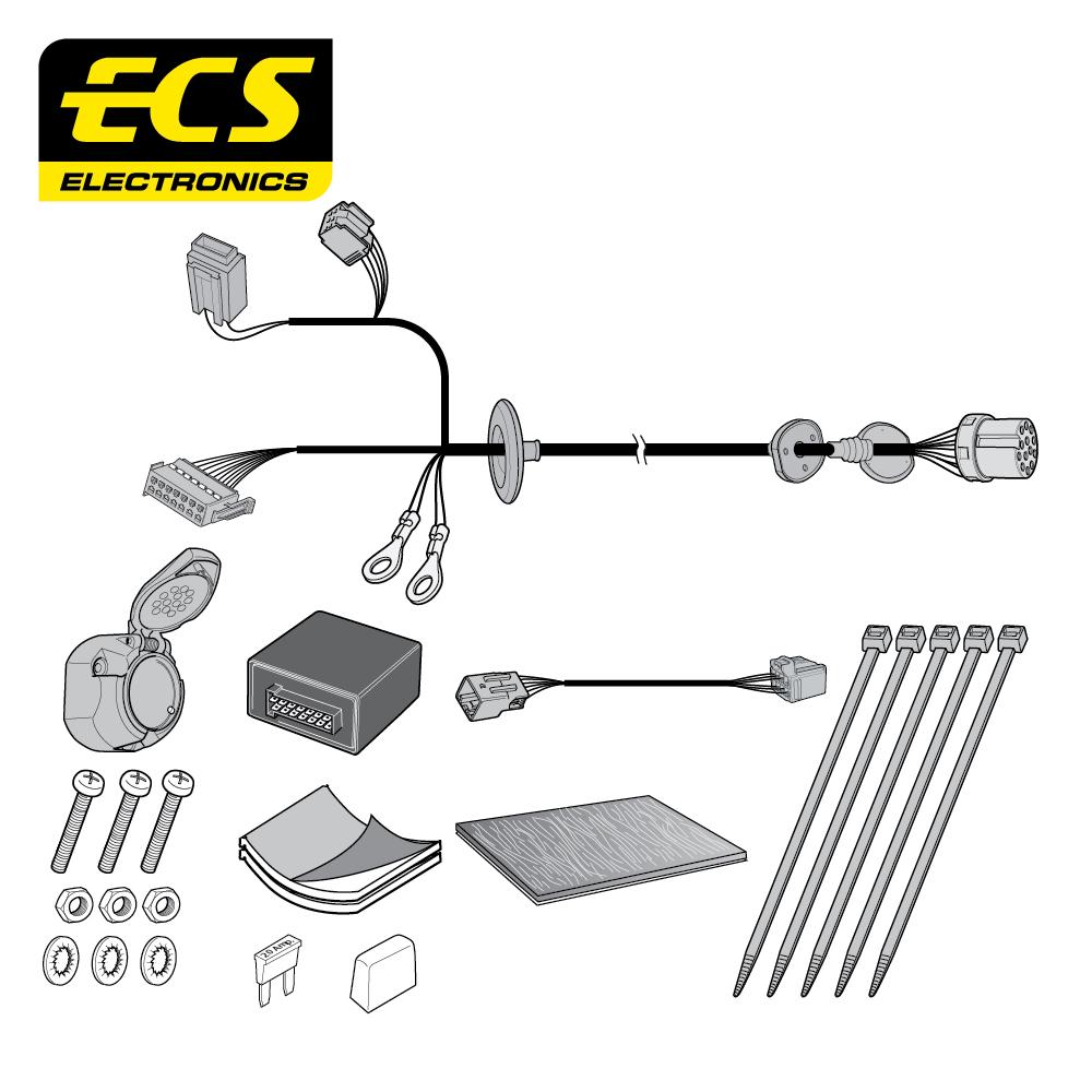Towbar Wiring Kit LANDROVER Range Rover Velar SUV 06/2017 - 13 Pin JG00713MU