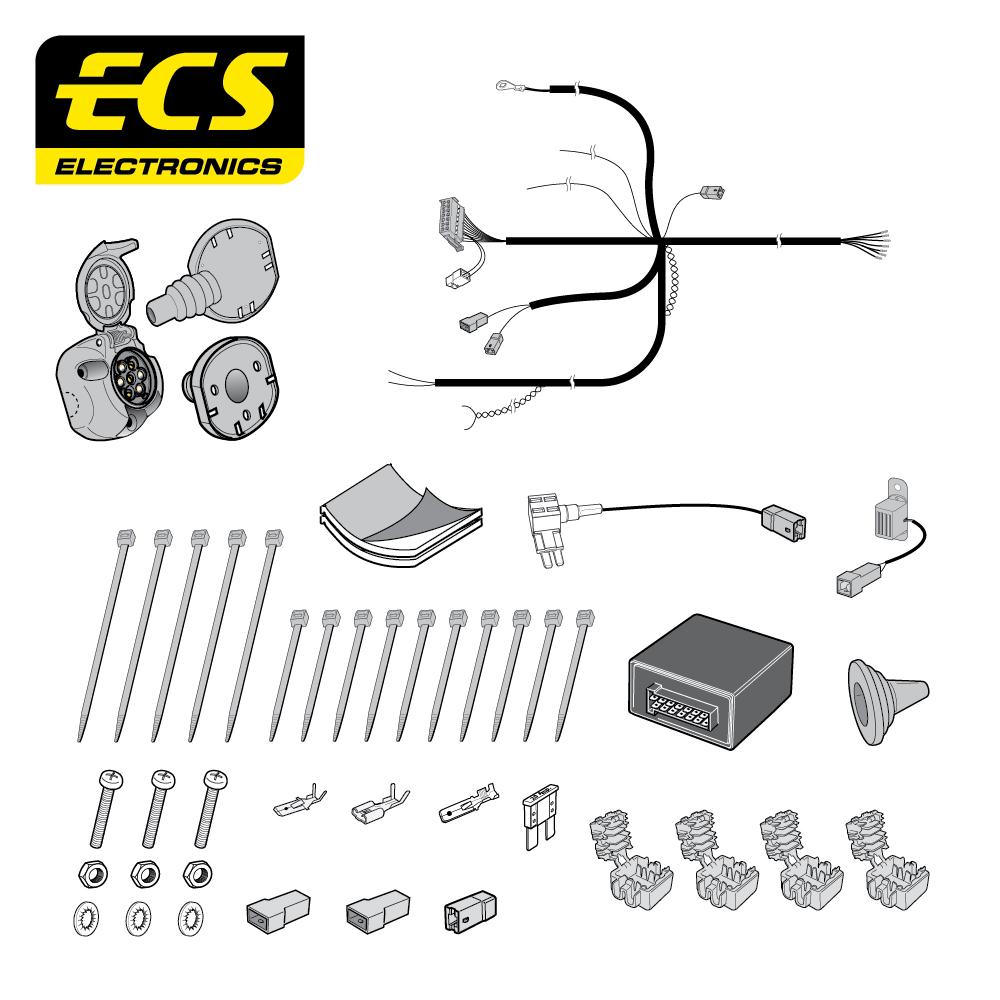 Towbar Wiring Kit KIA Stonic SUV 09/2017 - 7 Pin KI13207MU