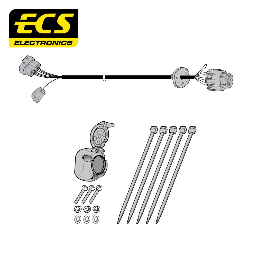 Towbar Wiring Kit RANGE ROVER Evoque SUV 11/2011 - 03/2019 7 Pin LR01207U