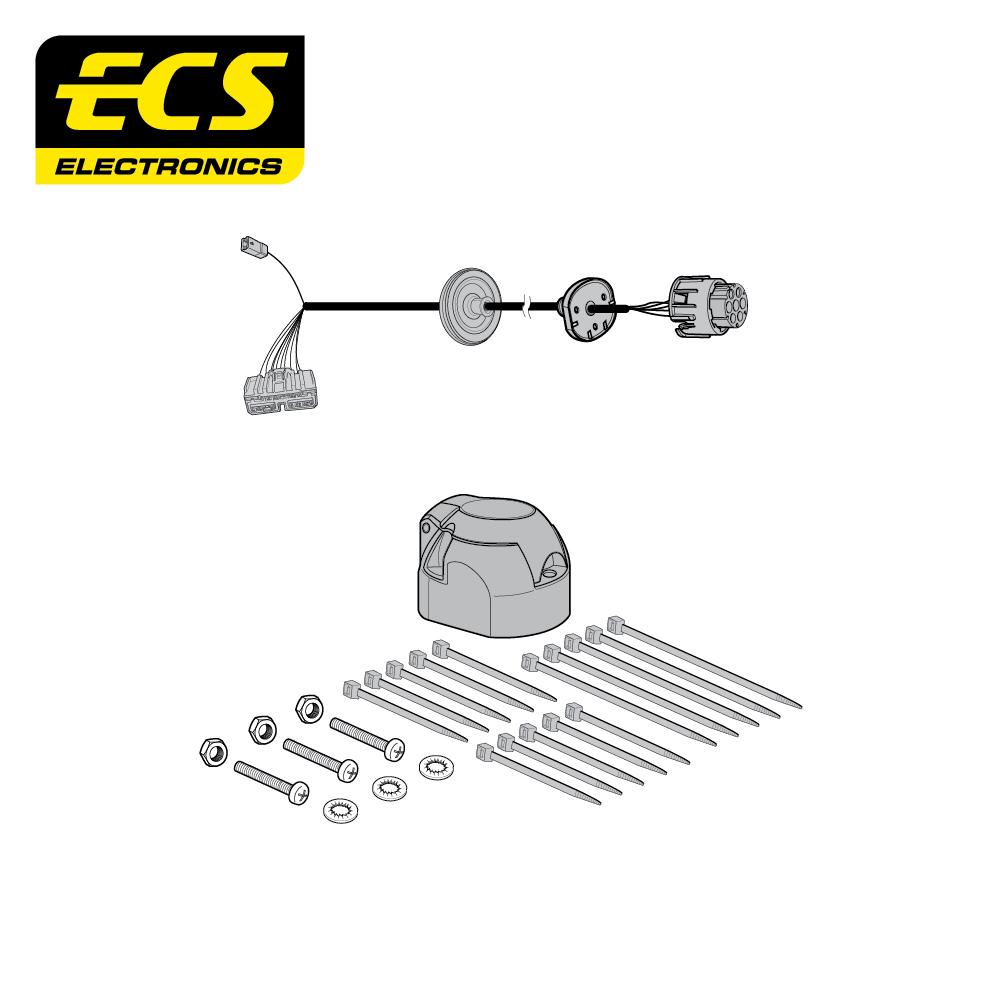 Towbar Wiring Kit LANDROVER Discovery Sport SUV 02/201 - 08/2019 7 Pin LR01307U
