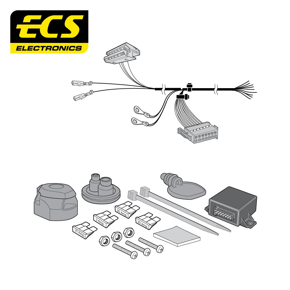Towbar Wiring Kit MERCEDES E Class Saloon 03/2009 - 12/2016 13 Pin MB076D1U