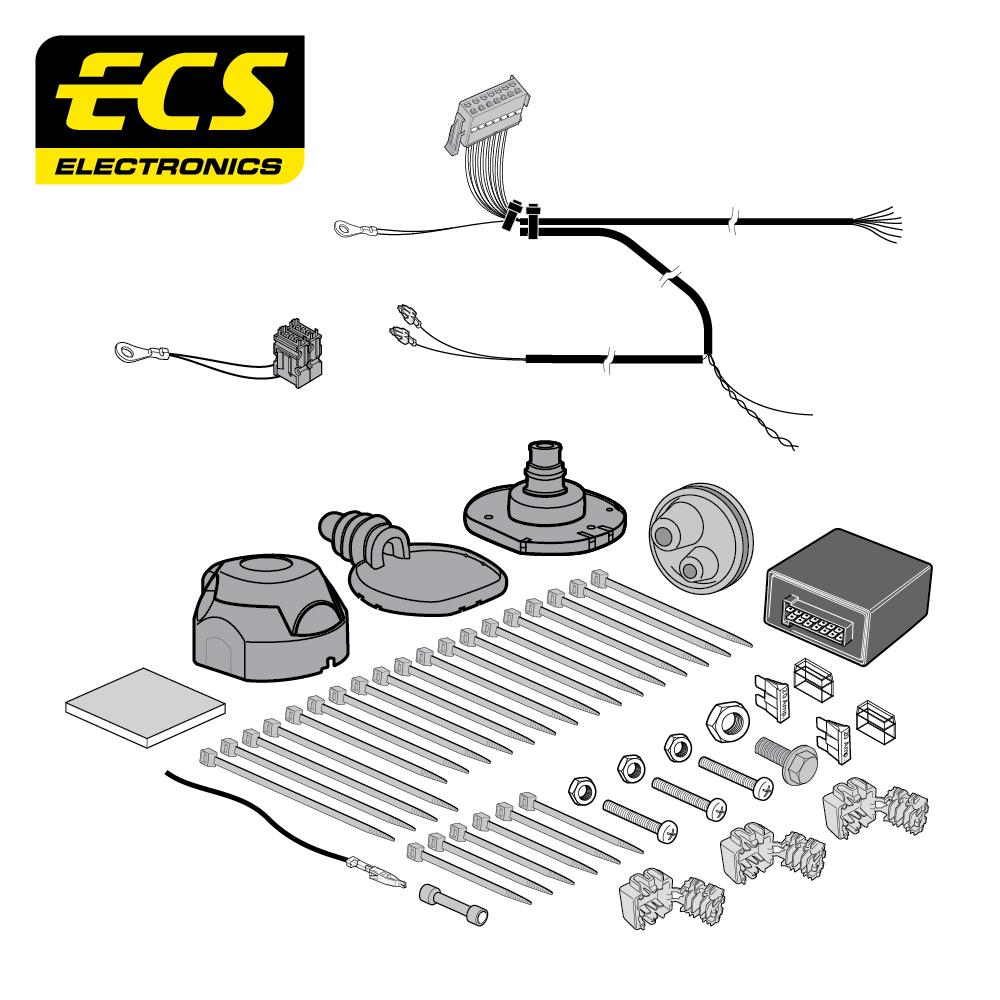 Towbar Wiring Kit MERCEDES Vito Van 11/2014 - 7 Pin MB081B1U
