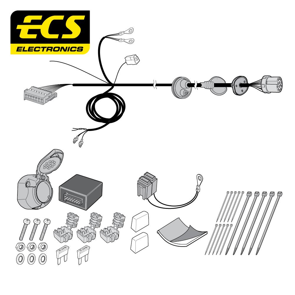 Towbar Wiring Kit MERCEDES GLA SUV 03/2020 - 13 Pin MB09713U