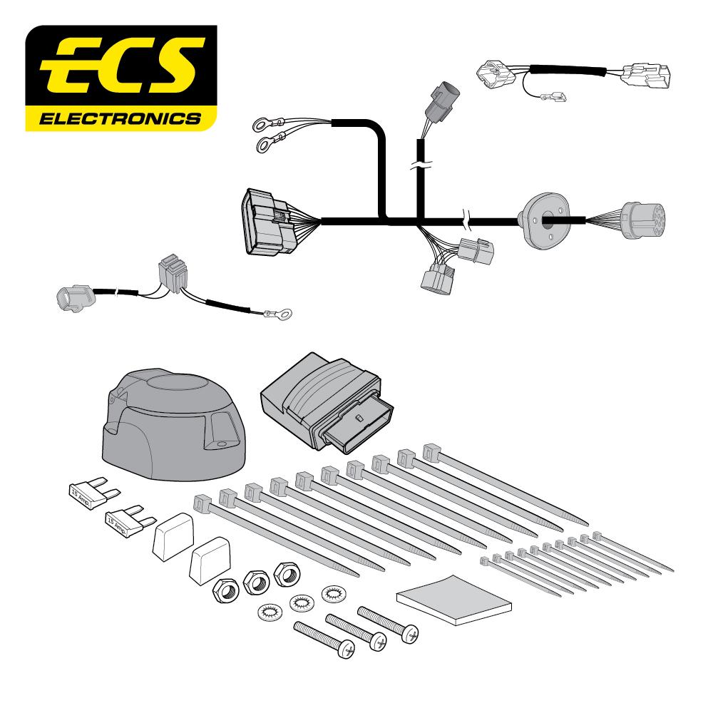 Towbar Wiring Kit MITSUBISHI L200 Pickup 09/2019 - 13 Pin MT16613U