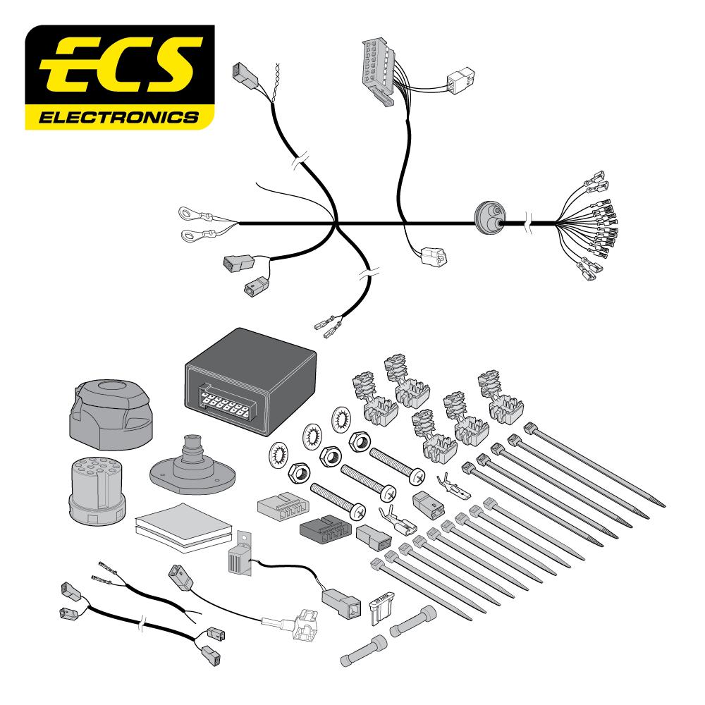 Towbar Wiring Kit MAZDA CX-3 SUV 06/2015 - 13 Pin MZ15613U