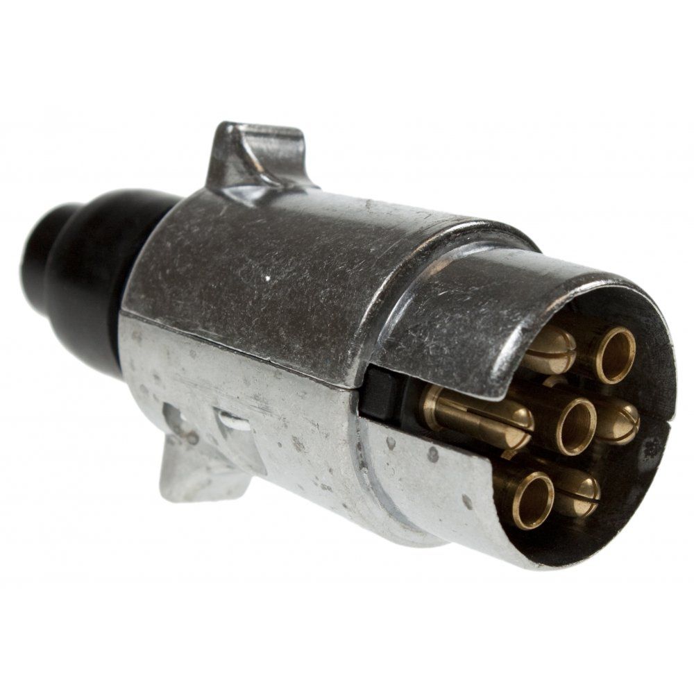 Maypole 12N Type 7 Pin Aluminium Plug MP24B
