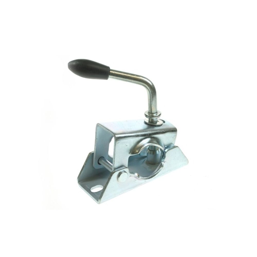 42mm Bolt On Steel Clamp for Maypole Trailer Jockey Wheel / Prop Stand