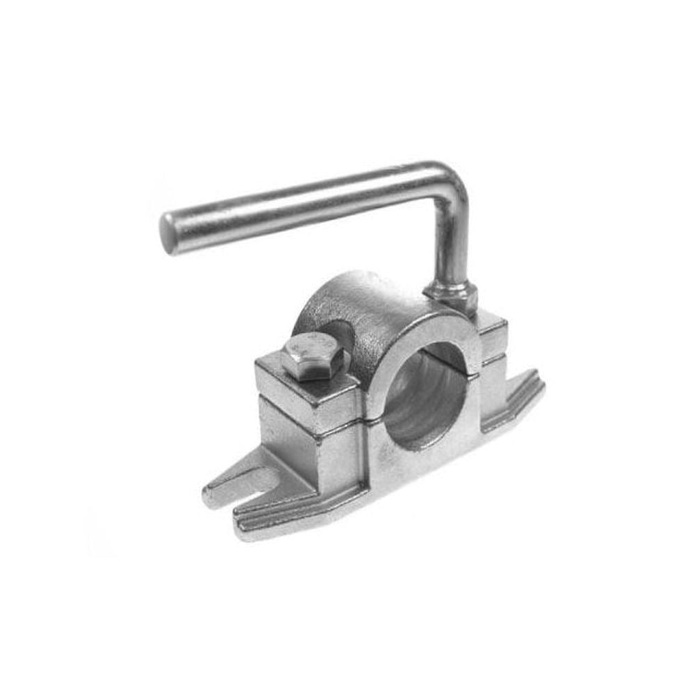 48mm Bolt On Cast Ribbed Clamp for Maypole Trailer Jockey Wheel / Prop Stand