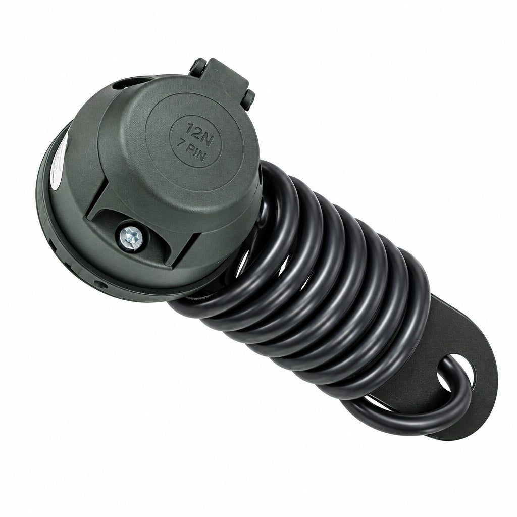 Maypole Prewired 12N 7 pin Socket/1.5m Cable/Mounting Plate MP27