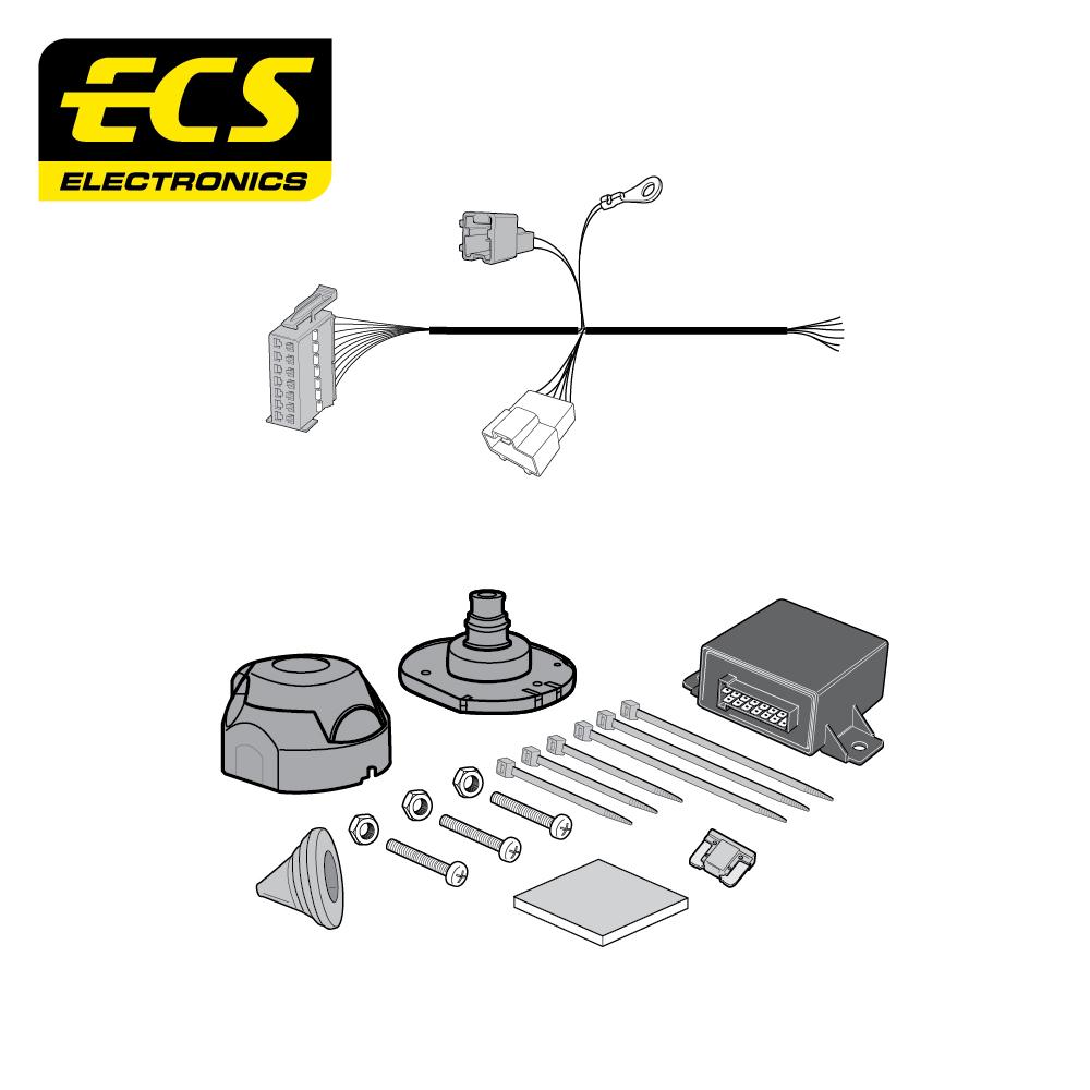 Towbar Wiring Kit NISSAN X-TRAIL SUV 05/2014 - 7 Pin NI115BHU
