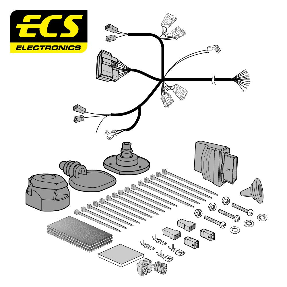 Towbar Wiring Kit NISSAN Juke SUV 11/2019 - 13 Pin NI16613U