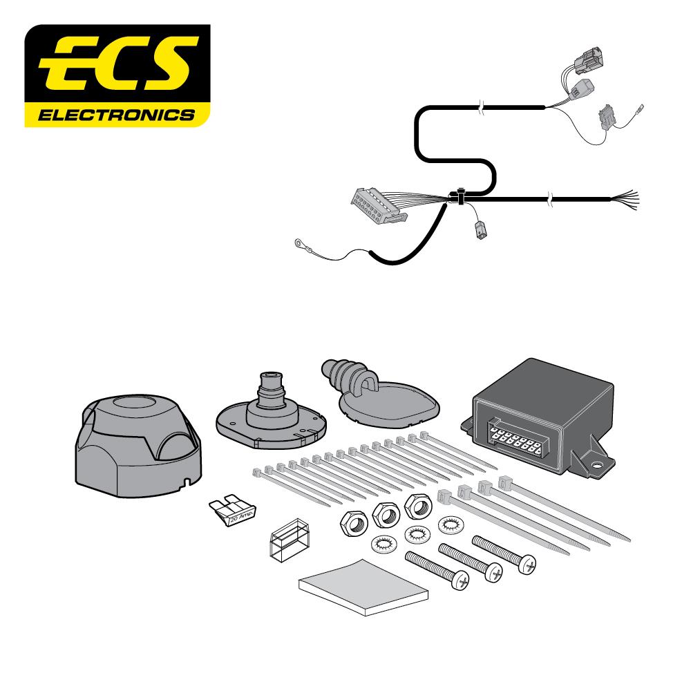 Towbar Wiring Kit VAUXHALL Vivaro-e Life Van 10/2020 - 7 Pin PE09107MU