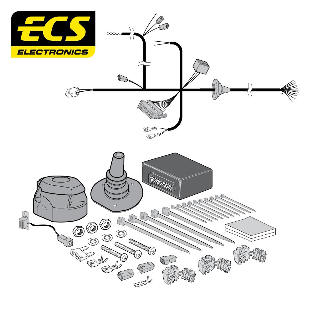 Towbar Wiring Kit RENAULT Clio IV 5 Door 11/2012 - 08/2019 13 Pin RN14413MU