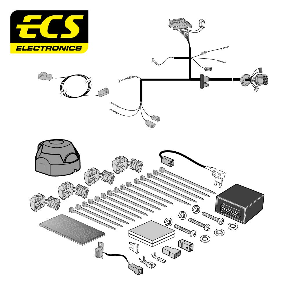Towbar Wiring Kit RENAULT Captur SUV 12/2019 - 7 Pin RN15607U
