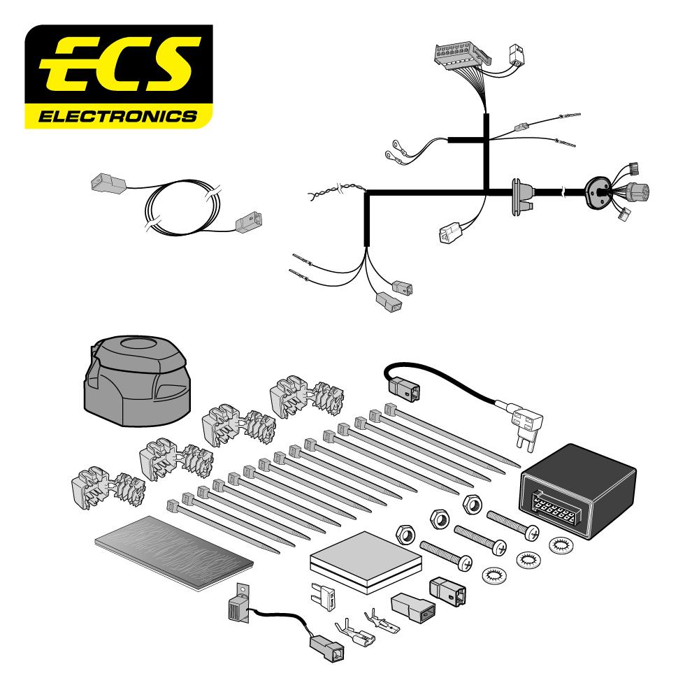 Towbar Wiring Kit RENAULT Clio V 5 Door 09/2019 - 13 Pin RN15613U