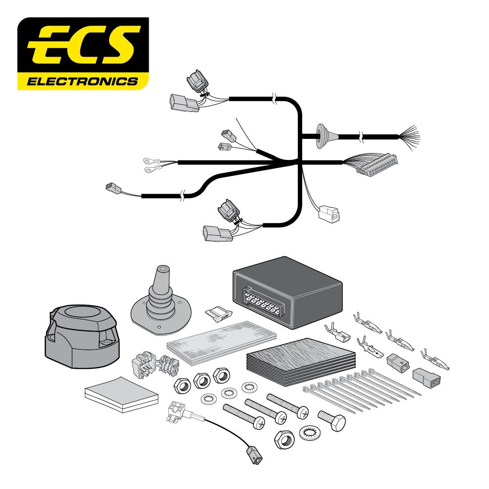 Towbar Wiring Kit TOYOTA Corolla 5 Door (Inc Hybrid) 02/2019 - 13 Pin TO29613U