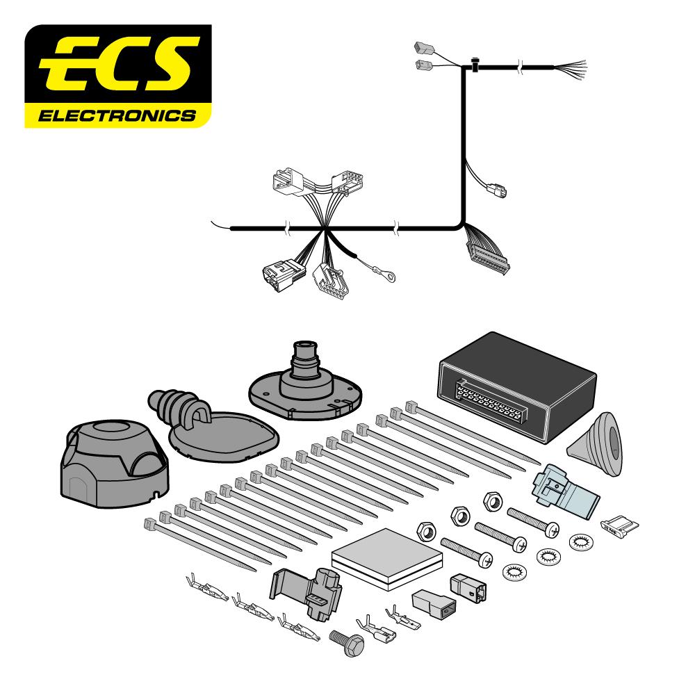 Towbar Wiring Kit TOYOTA C-HR (Inc Hybrid) SUV 10/2019 - 7 Pin TO31007U