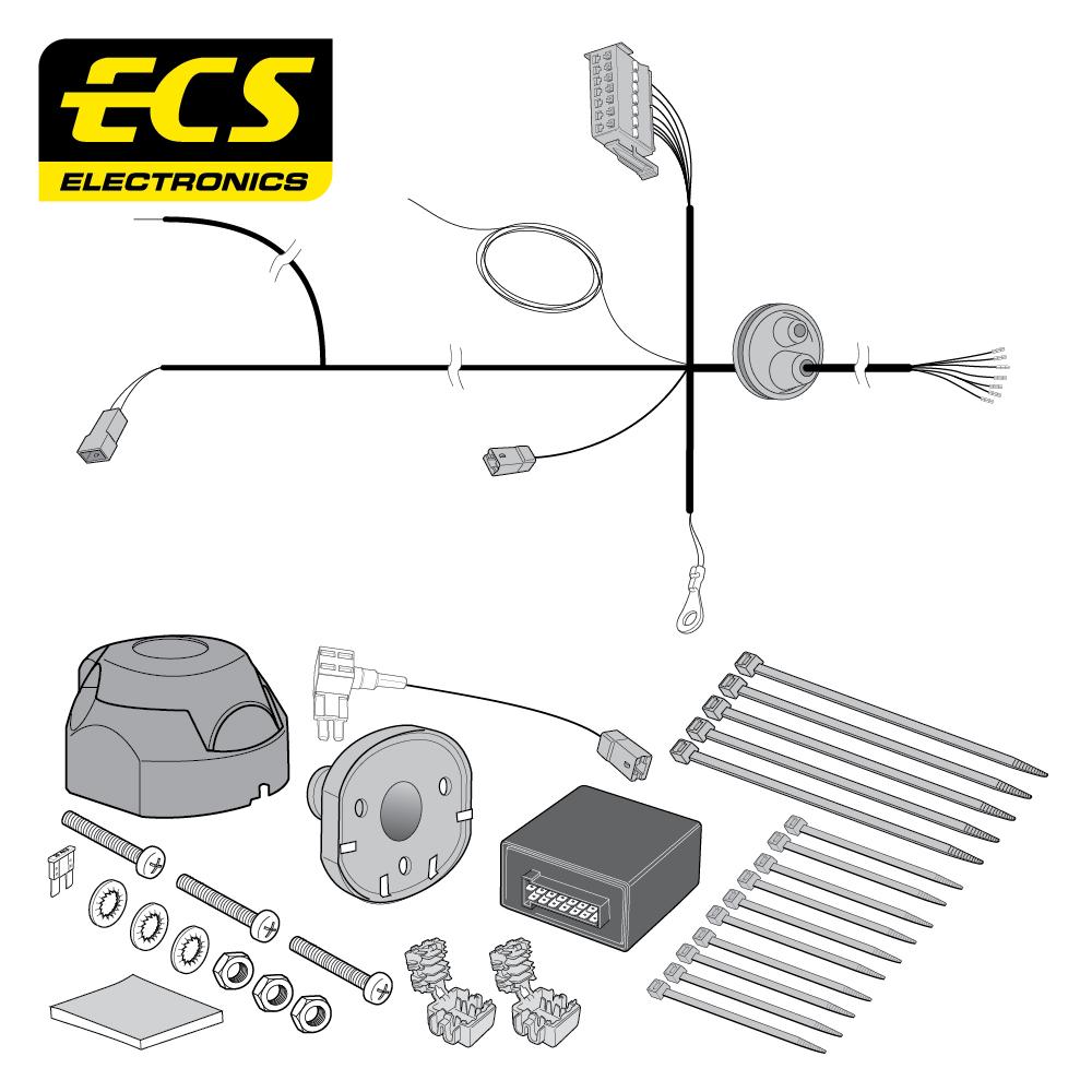 Towbar Wiring Kit VAUXHALL Insignia Country Tourer 09/2017 - 7 Pin VA00607U