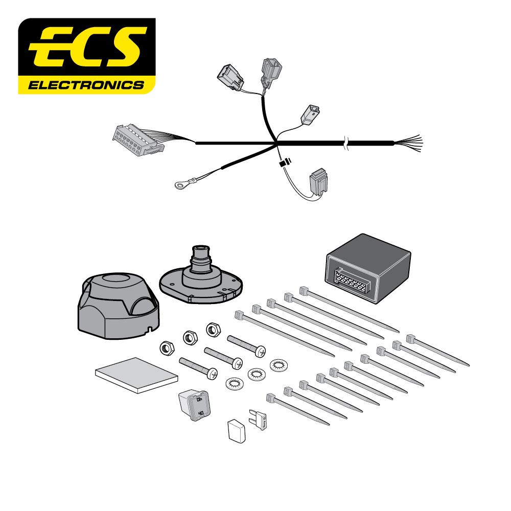 Towbar Wiring Kit VOLVO S60 Saloon 01/2011 - 03/2019 7 Pin VL04307U