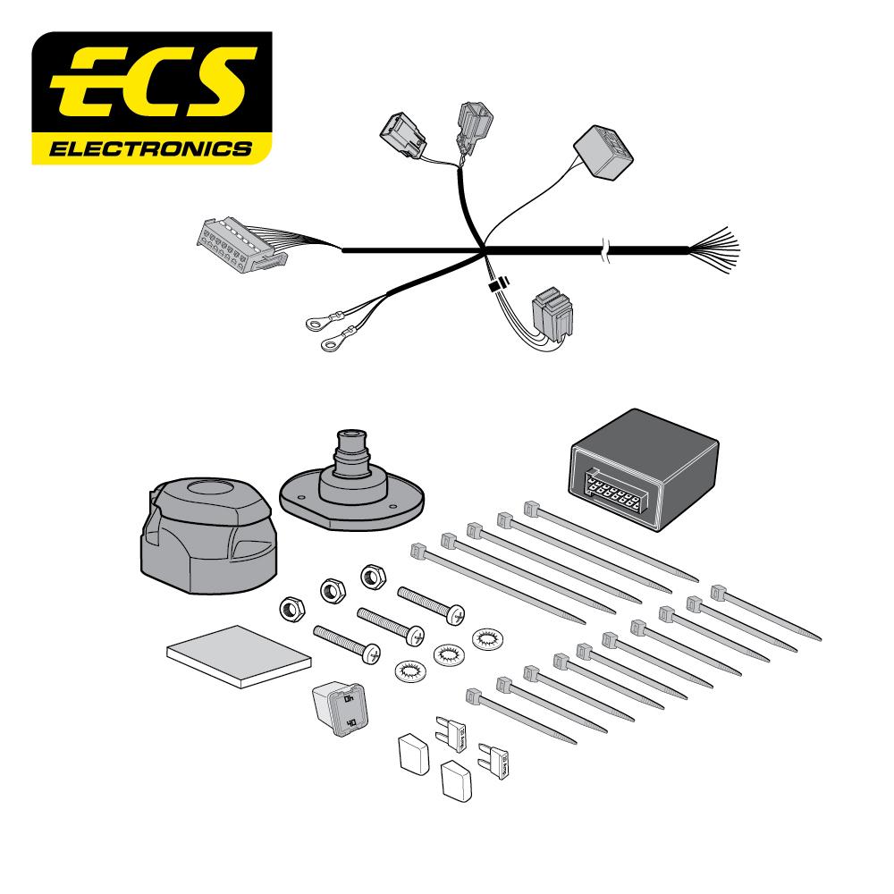 Towbar Wiring Kit VOLVO V70 & XC70 Estate 09/2007 - 13 Pin VL04313U