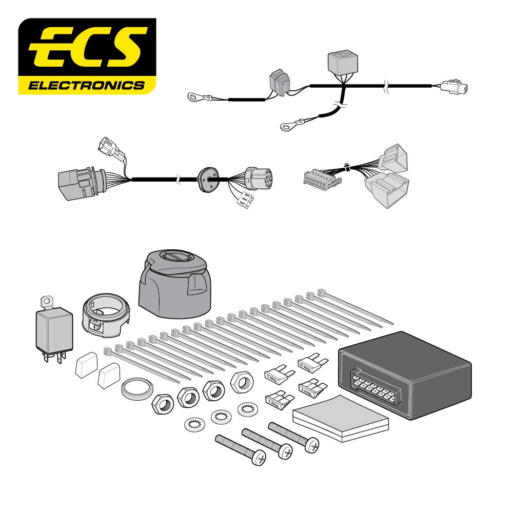 Towbar Wiring Kit VOLKSWAGEN Amarok Pickup 05/2011 - 2023 13 Pin VW19713U