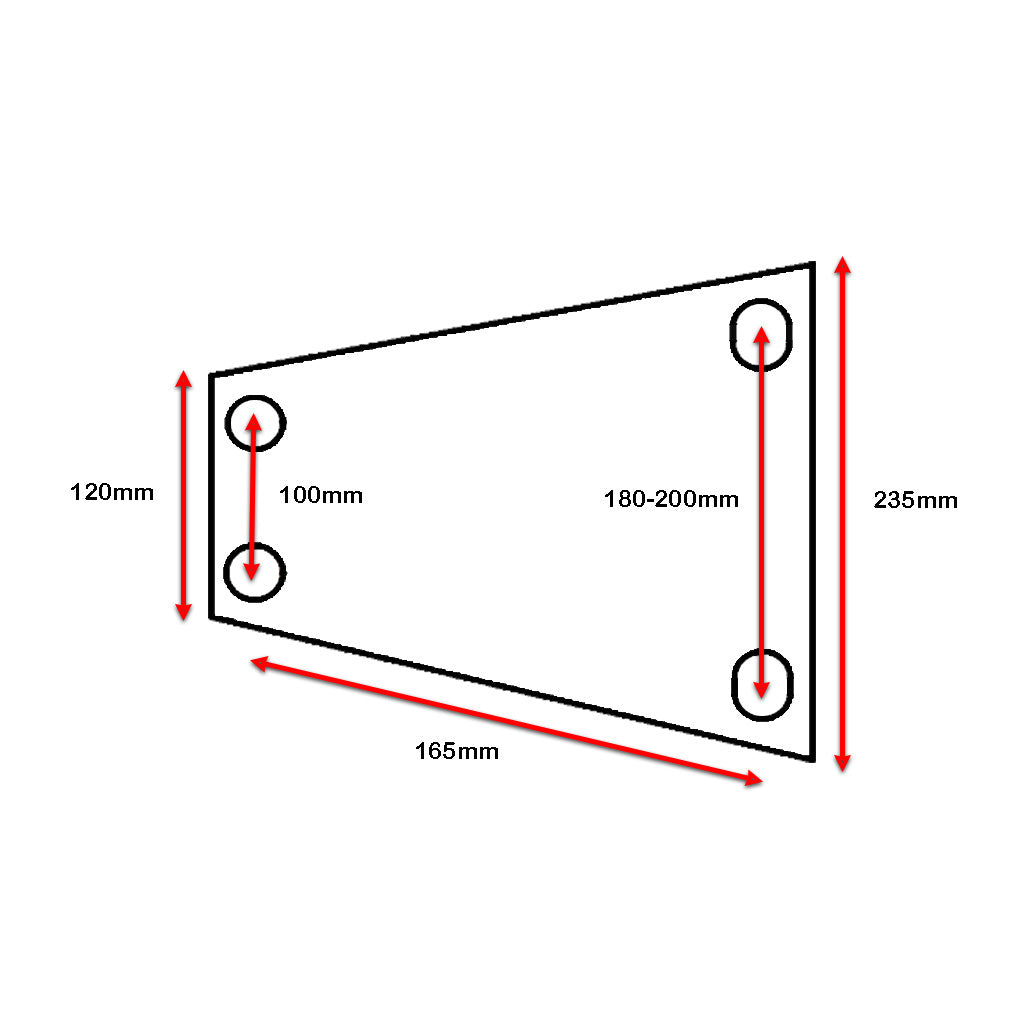 Trailer Coupling Indespension V674 2600kg with 40mm Eye