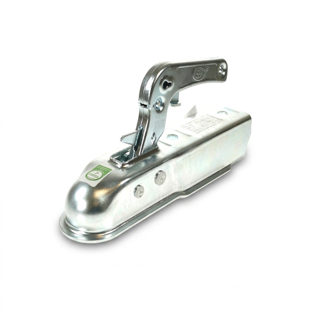Unbraked Trailer Pressed Steel Hitch Head for 50mm box